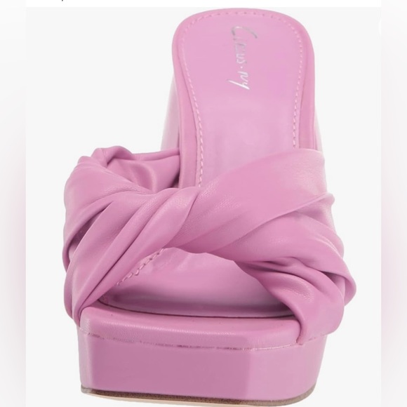 90s Inspired Women’s Block Cone Twist Circus By Sam Edelman Chunky Platform Shoe - Picture 2 of 6